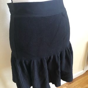 Black Peplum skirt